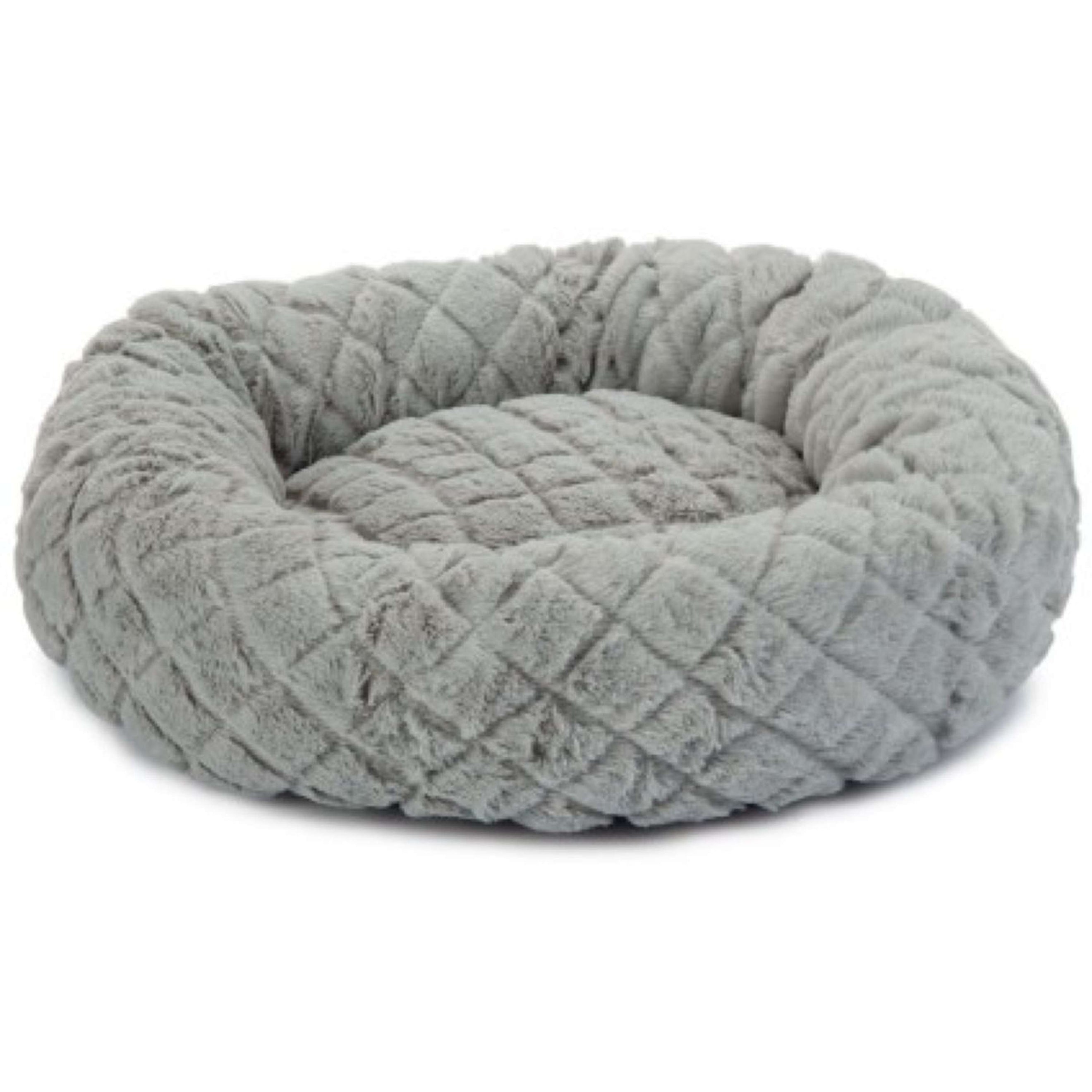Beeztees Cesta para Gato Levisa Peluche Gris Beeztees Cesta para Gato Levisa Peluche Gris
