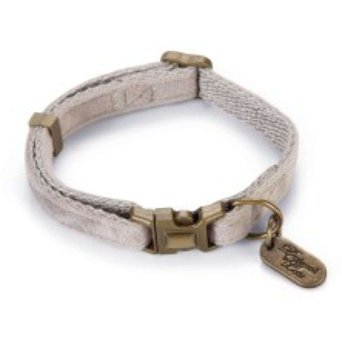 Designed by Lotte Collar para Gato Velura Español (ES): Terciopelo Gris