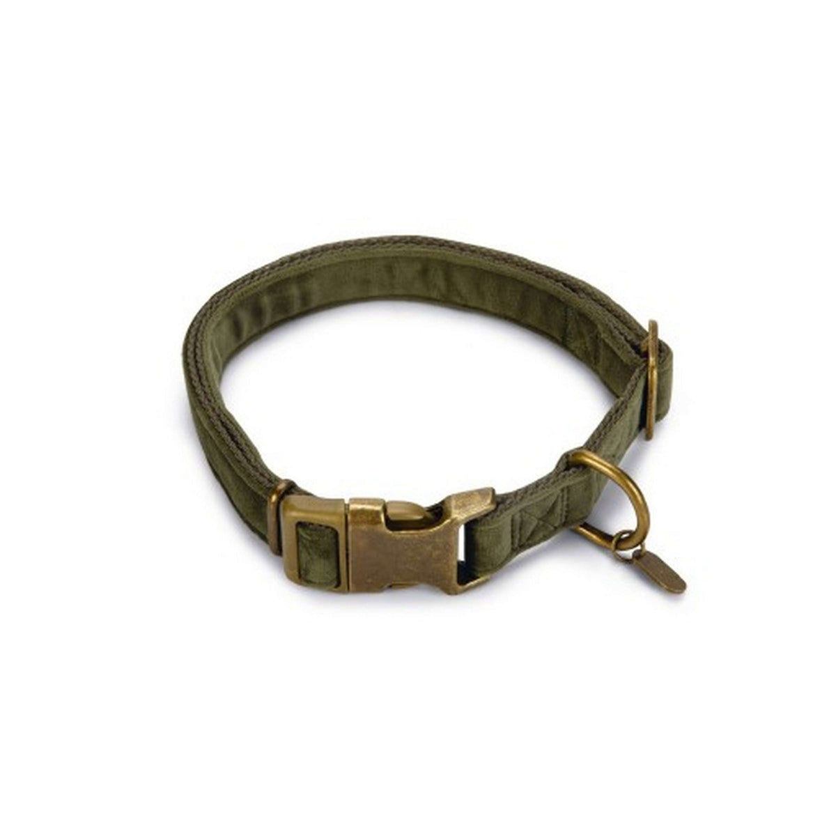 Designed by Lotte Collar para Perro Velura Español (ES): Terciopelo Verde