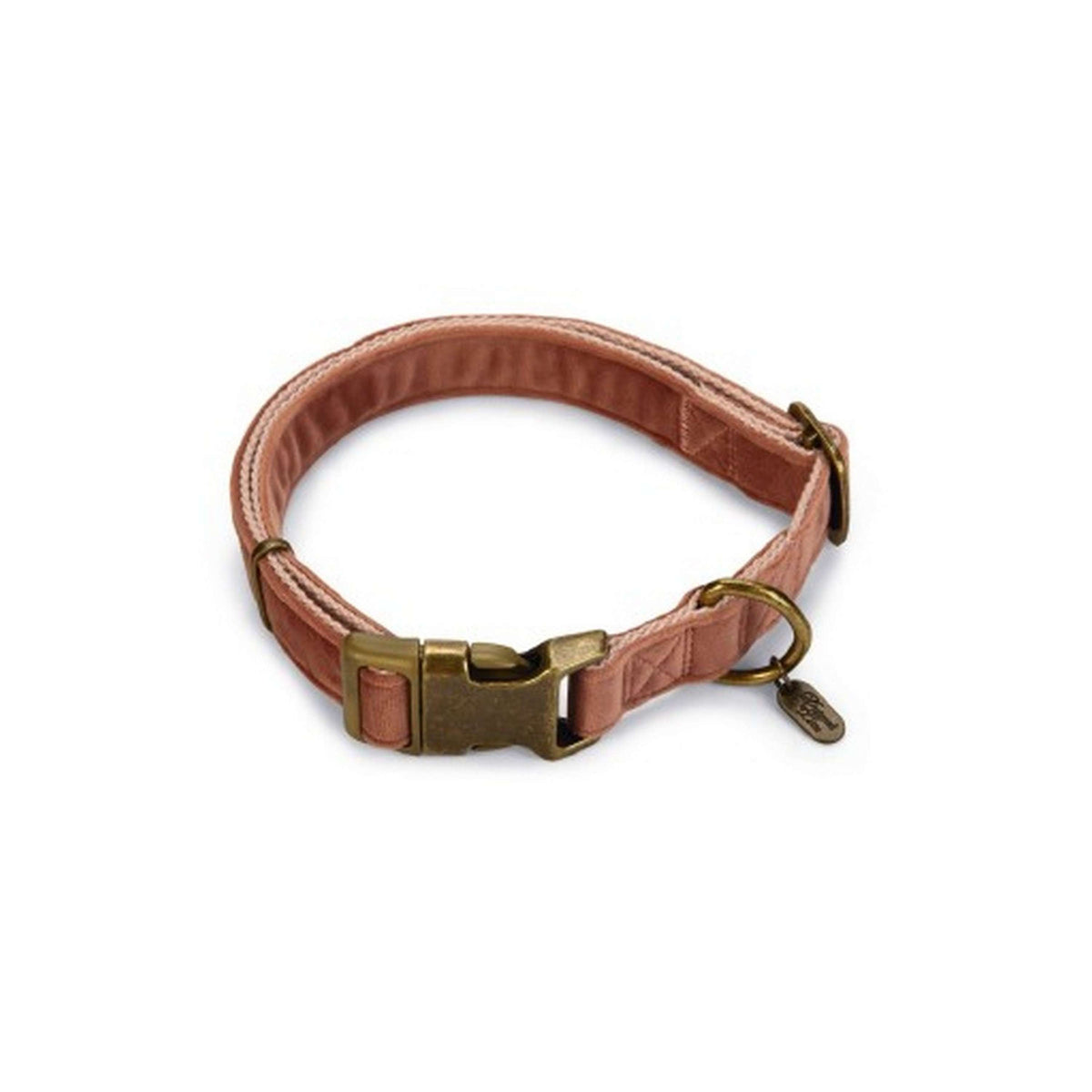 Designed by Lotte Collar para Perro Velura Español (ES): Terciopelo Rosa