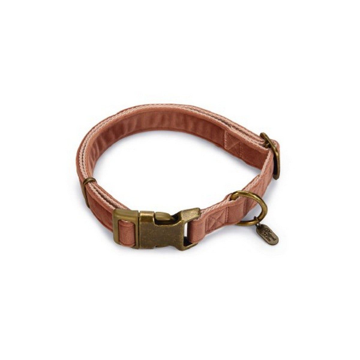 Designed by Lotte Collar para Perro Velura Español (ES): Terciopelo Rosa
