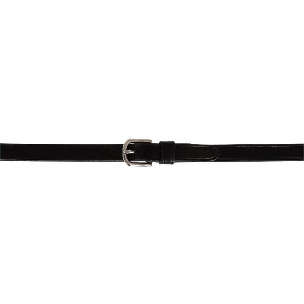 BR Riendas Caucho con topes Negro/Plata