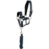 BR Juego de Cabestro Mini Horse Midnight Navy