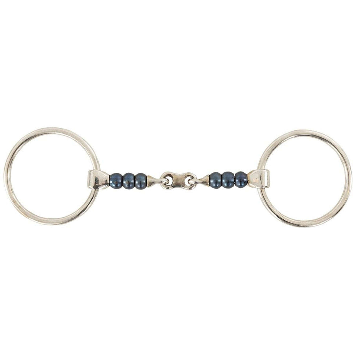 BR Mordaza de Anilla Suelta Sweet Iron Cherry Roller Doble Articulado 14mm