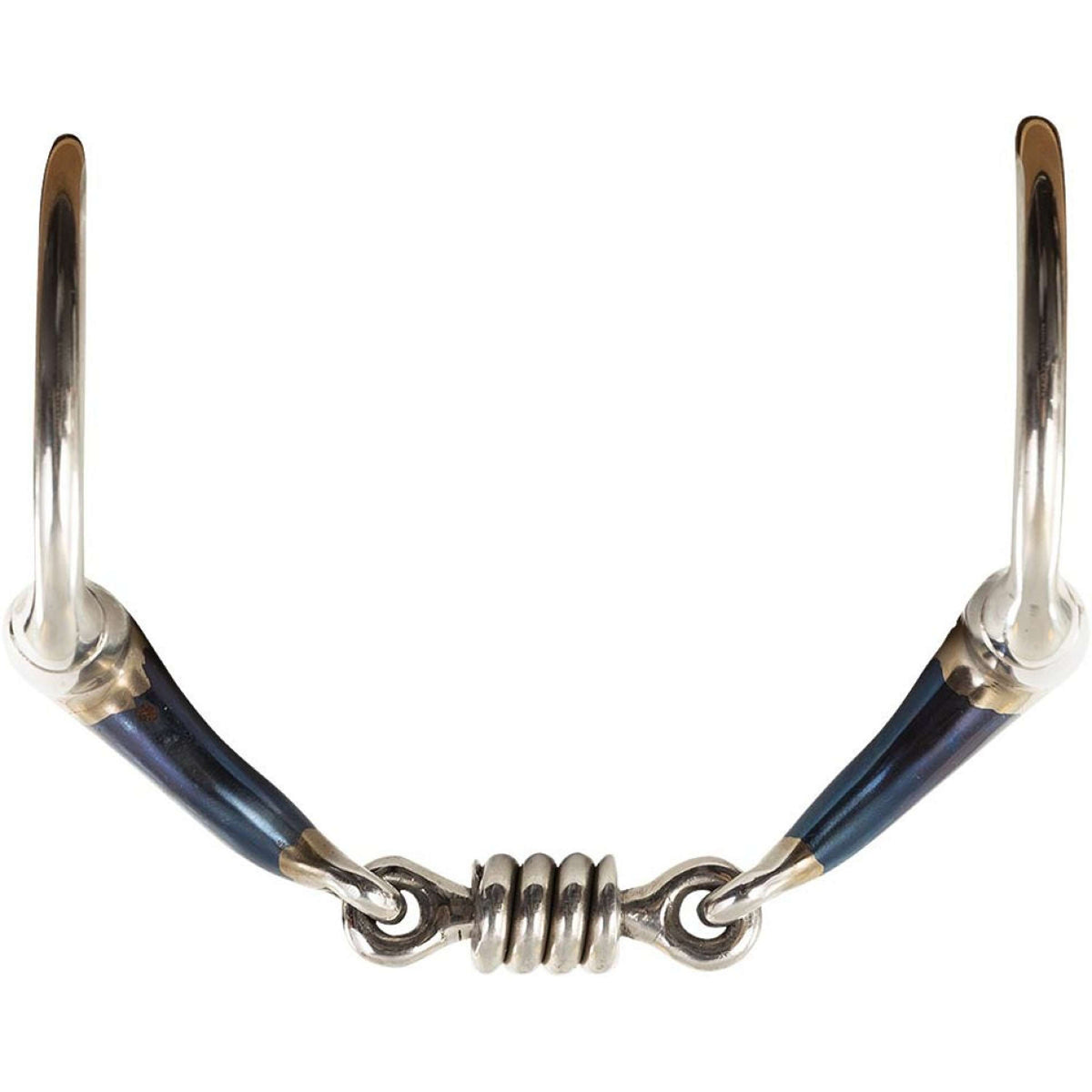 BR Bocado busto Sweet Iron RVS Roller Doble Articulado 14mm