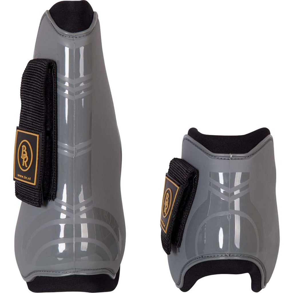 BR Juego de protectores para tendones y planchado Pro Tech Pu Neopreno Gris