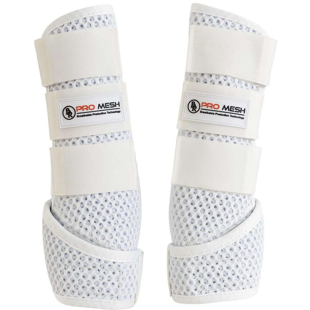 BR Protectores de piernas Pro Mesh Flex Snow White