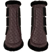 BR Dressage Boots Fae Majestic Fake Fur Fudge