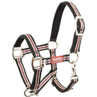 Premiere Cabestro para Potro Vivid Neopreno Negro Beige Rojo