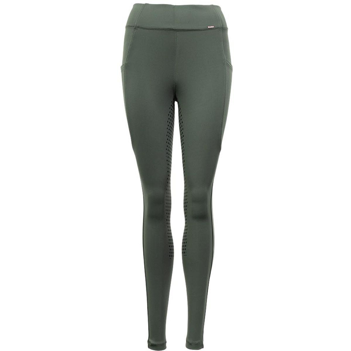 Premiere Legging de Equitación Bitterroot Asiento de Silicona Verde profundo