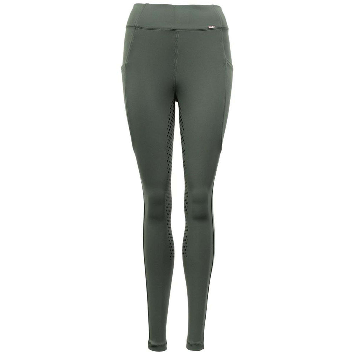 Premiere Legging de Equitación Bitterroot Asiento de Silicona Verde profundo