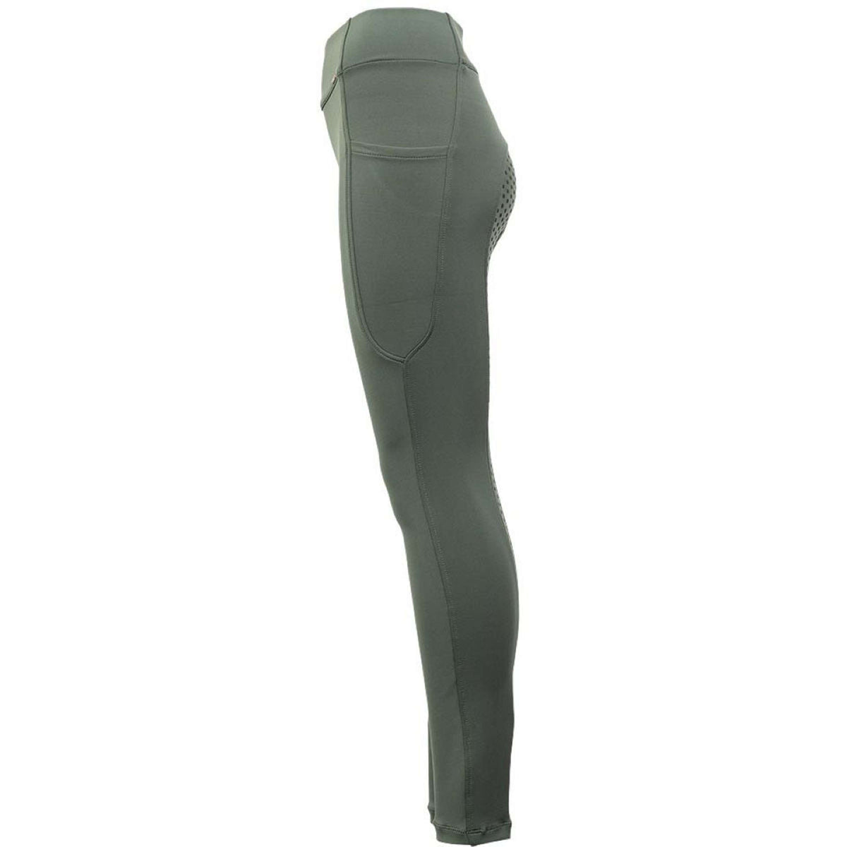 Premiere Legging de Equitación Bitterroot Asiento de Silicona Verde profundo