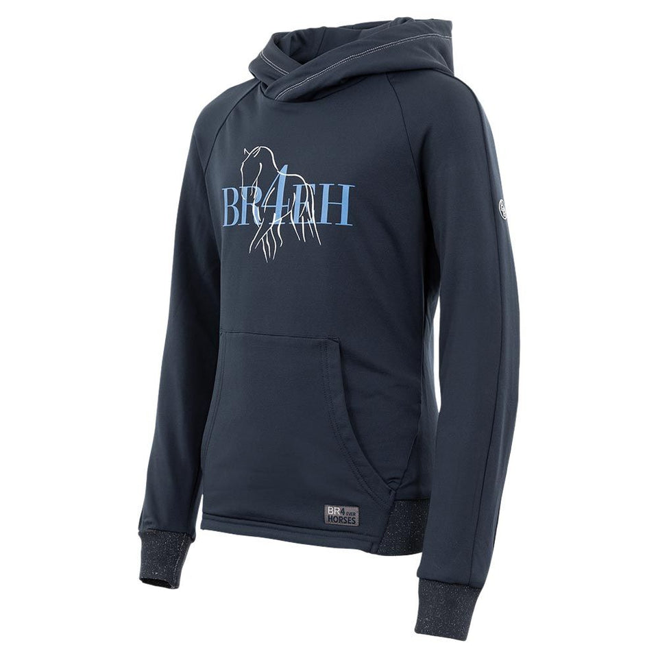 BR Suéter 4-EH Anthonia Tejido técnico para niños Blueberry