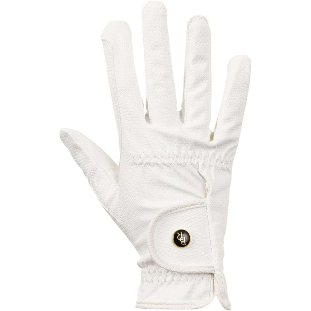 BR Guantes de Equitación Grip Pro Blanco