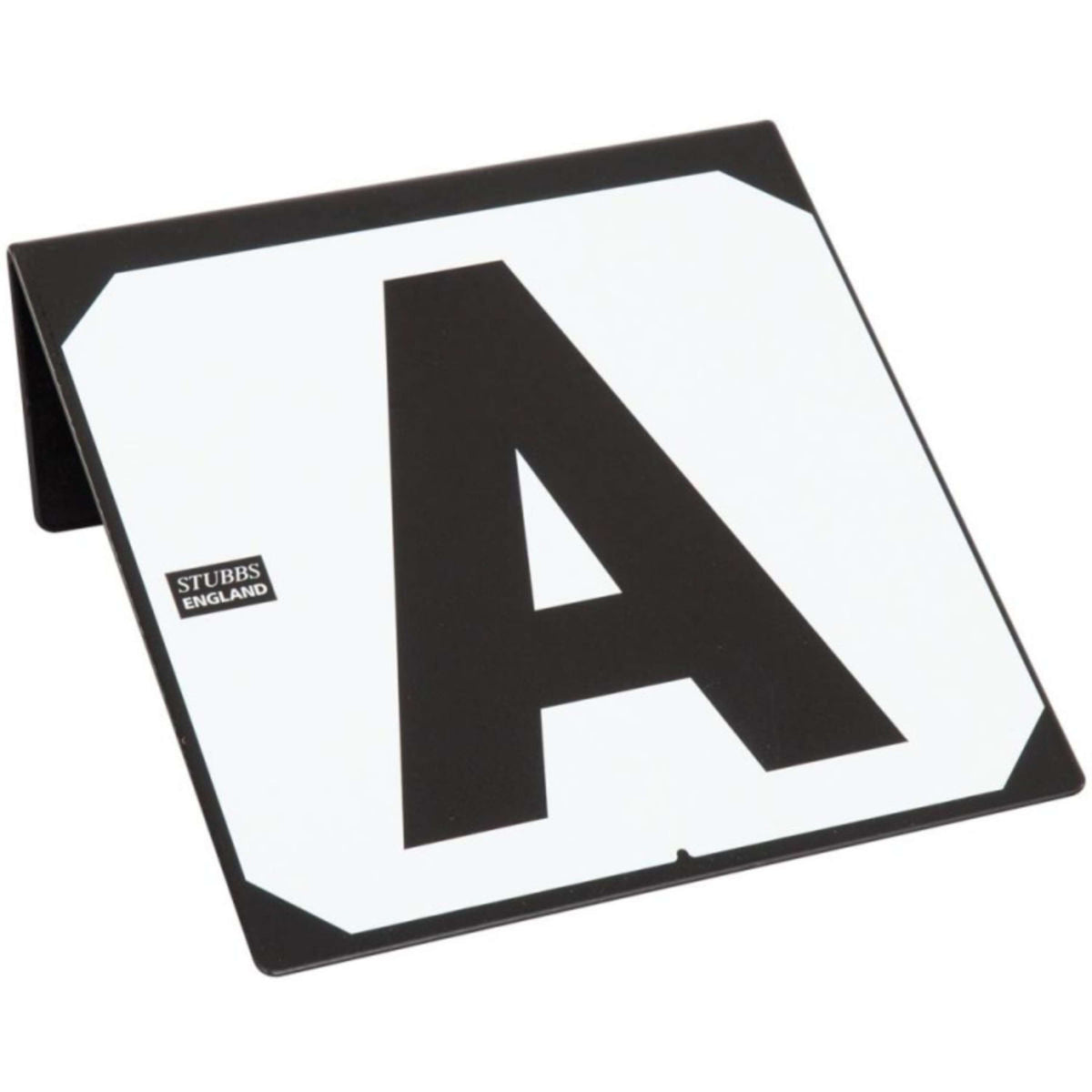 Stubbs Hook-On Juego Básico de Letras de Picadero Negro