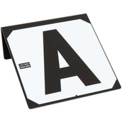 Stubbs Hook-On Juego Básico de Letras de Picadero Negro