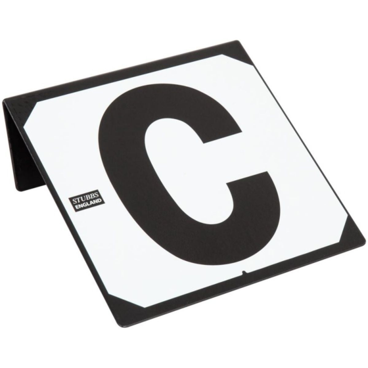 Stubbs Hook-On Juego Básico de Letras de Picadero Negro