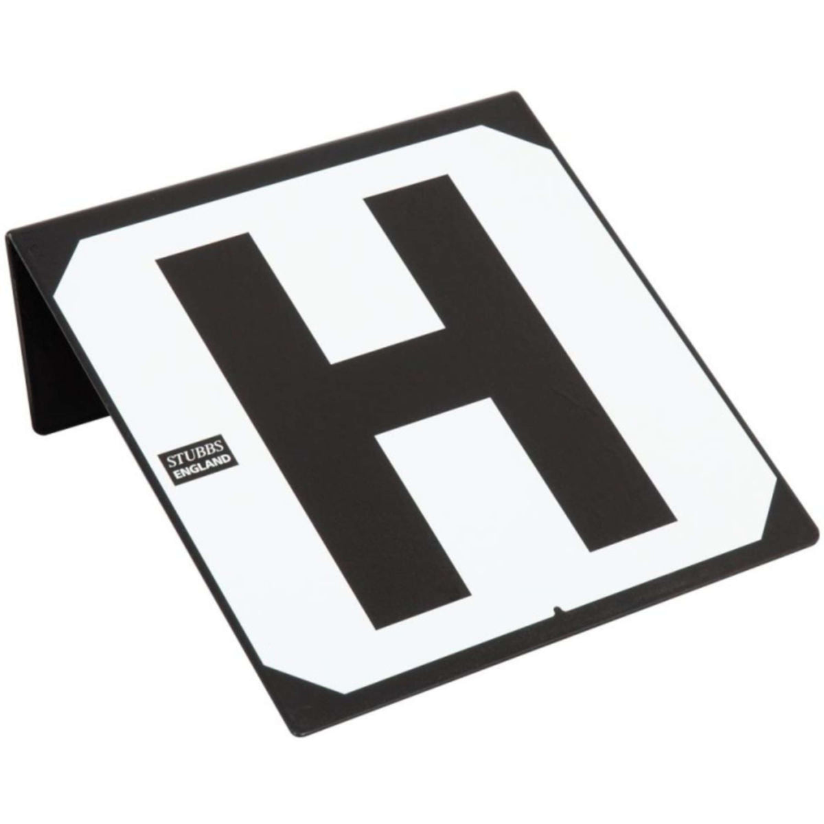 Stubbs Hook-On Juego Básico de Letras de Picadero Negro