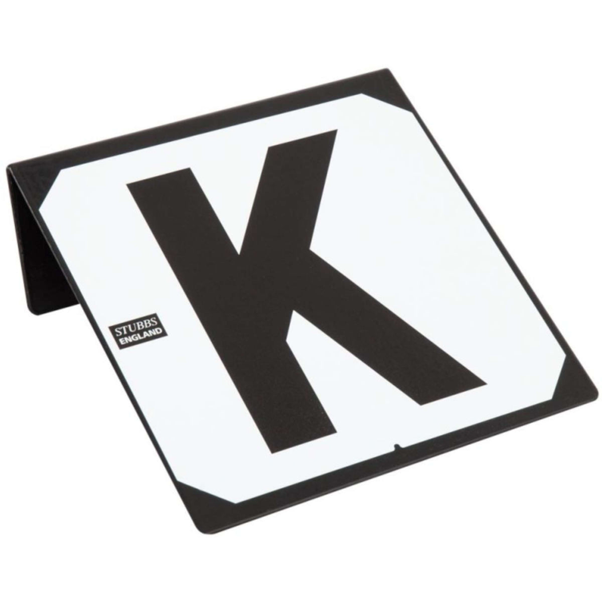 Stubbs Hook-On Juego Básico de Letras de Picadero Negro