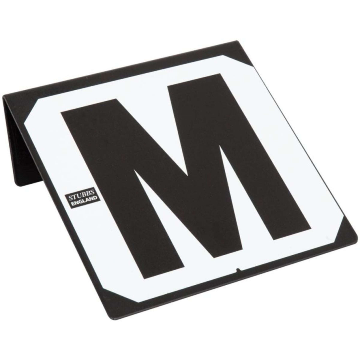 Stubbs Hook-On Juego Básico de Letras de Picadero Negro