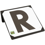 Stubbs Hook-On Extensión de Letras de Pista Negro