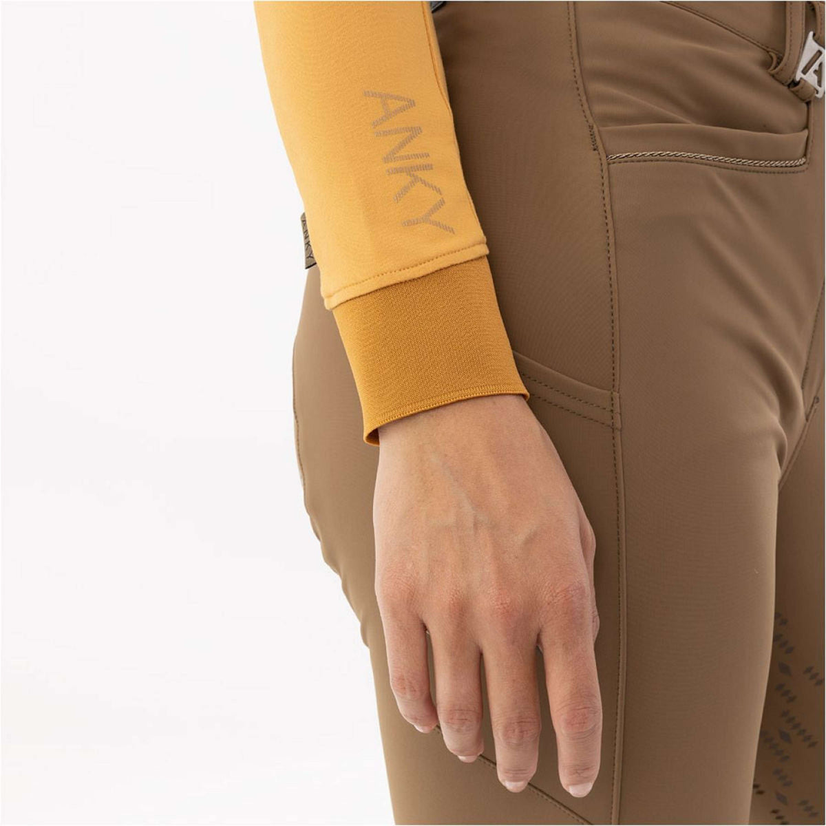 ANKY Shirt ATC242201 Mangas Largas Spruce Yellow