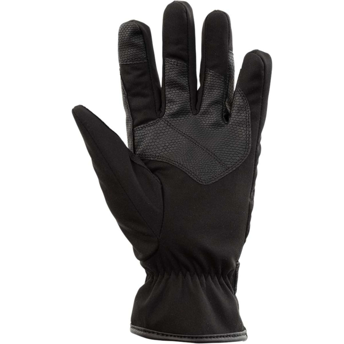 ANKY Guantes de invierno Technical Softshell Negro