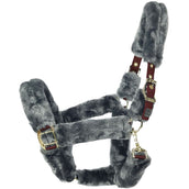 Bucas Cabezada Show-Line Full Fur Burdeos/Negro