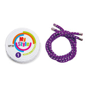 Casco Tira de cristal MyStyle Swarovski Lila Reflective