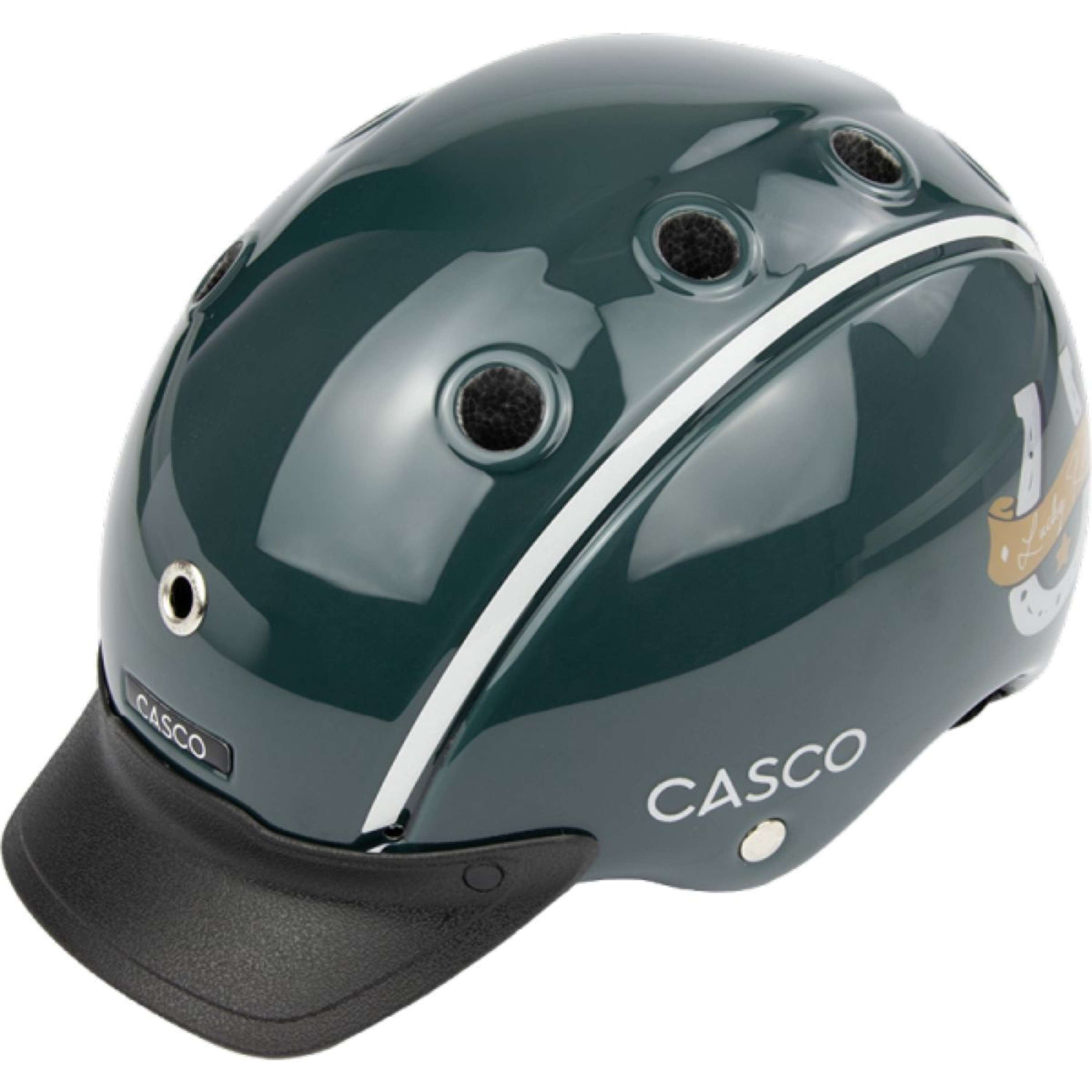 Casco Casco Equitación Nori Lucky Kid Esmeralda