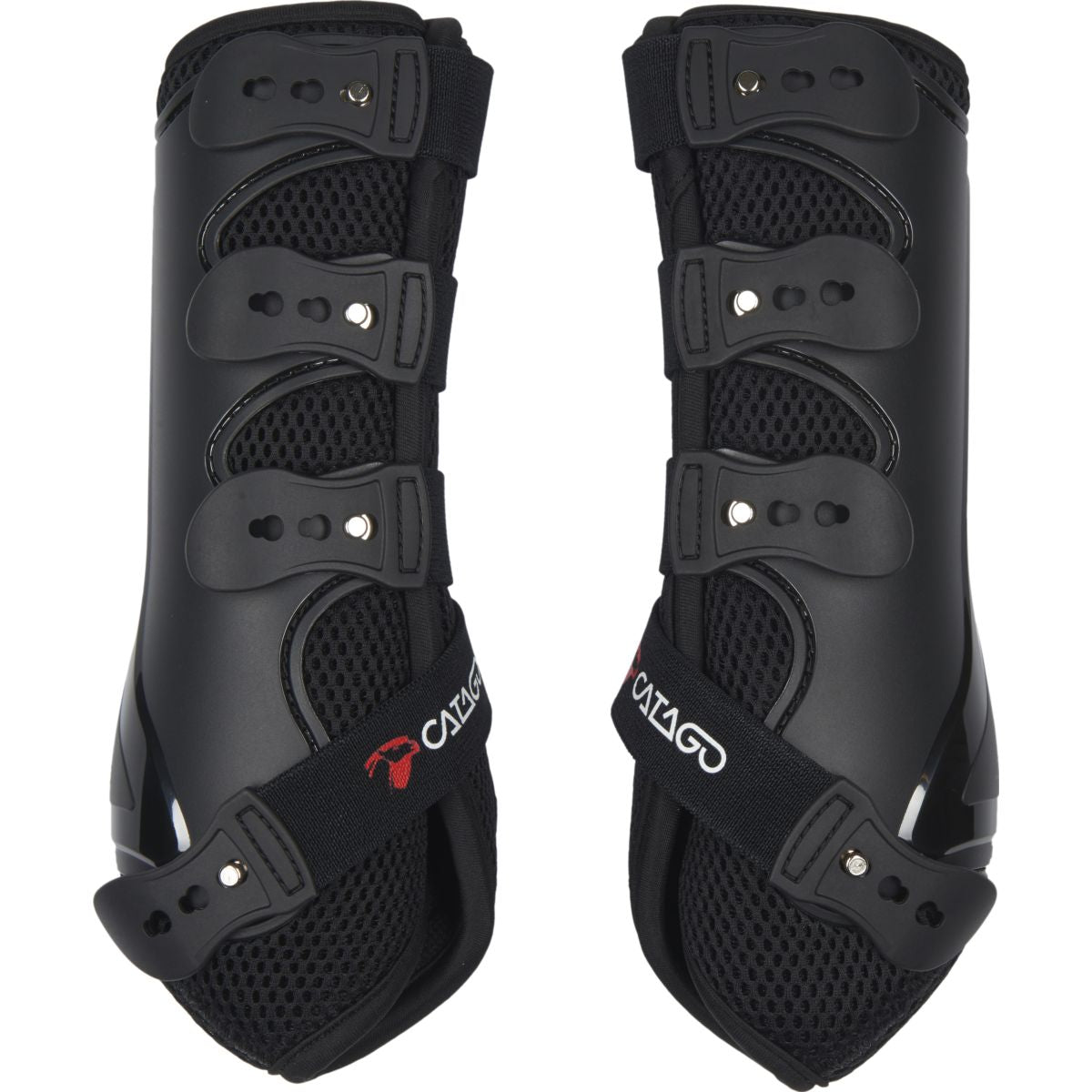 Catago Protectores de piernas FIR-Tech Negro