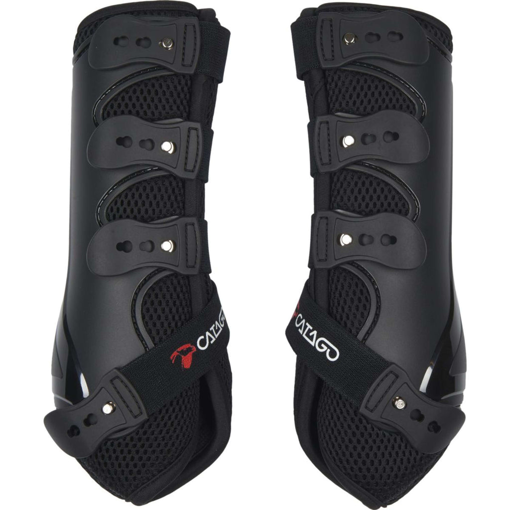 Catago Protectores de piernas FIR-Tech Negro