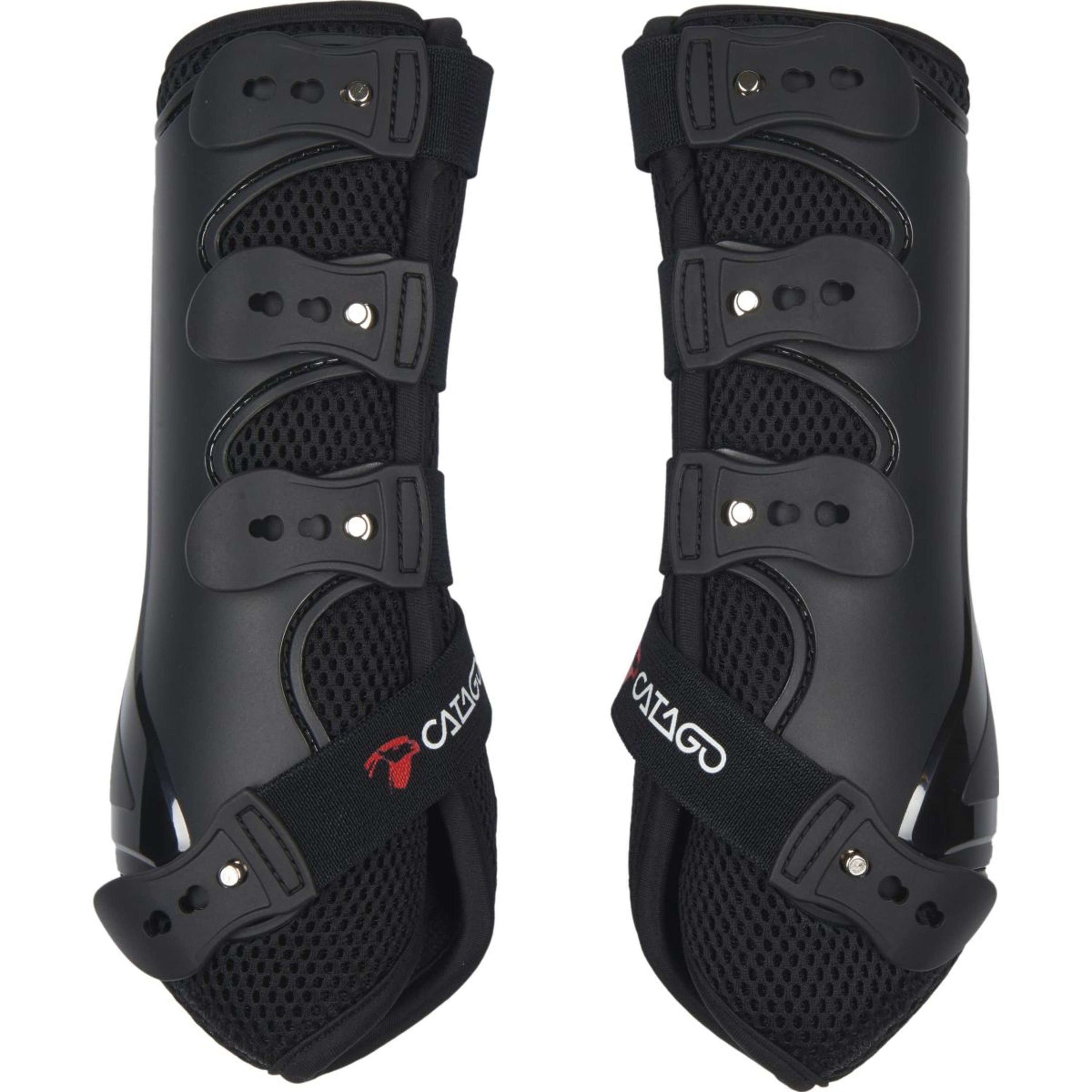 Catago Protectores de piernas FIR-Tech Negro