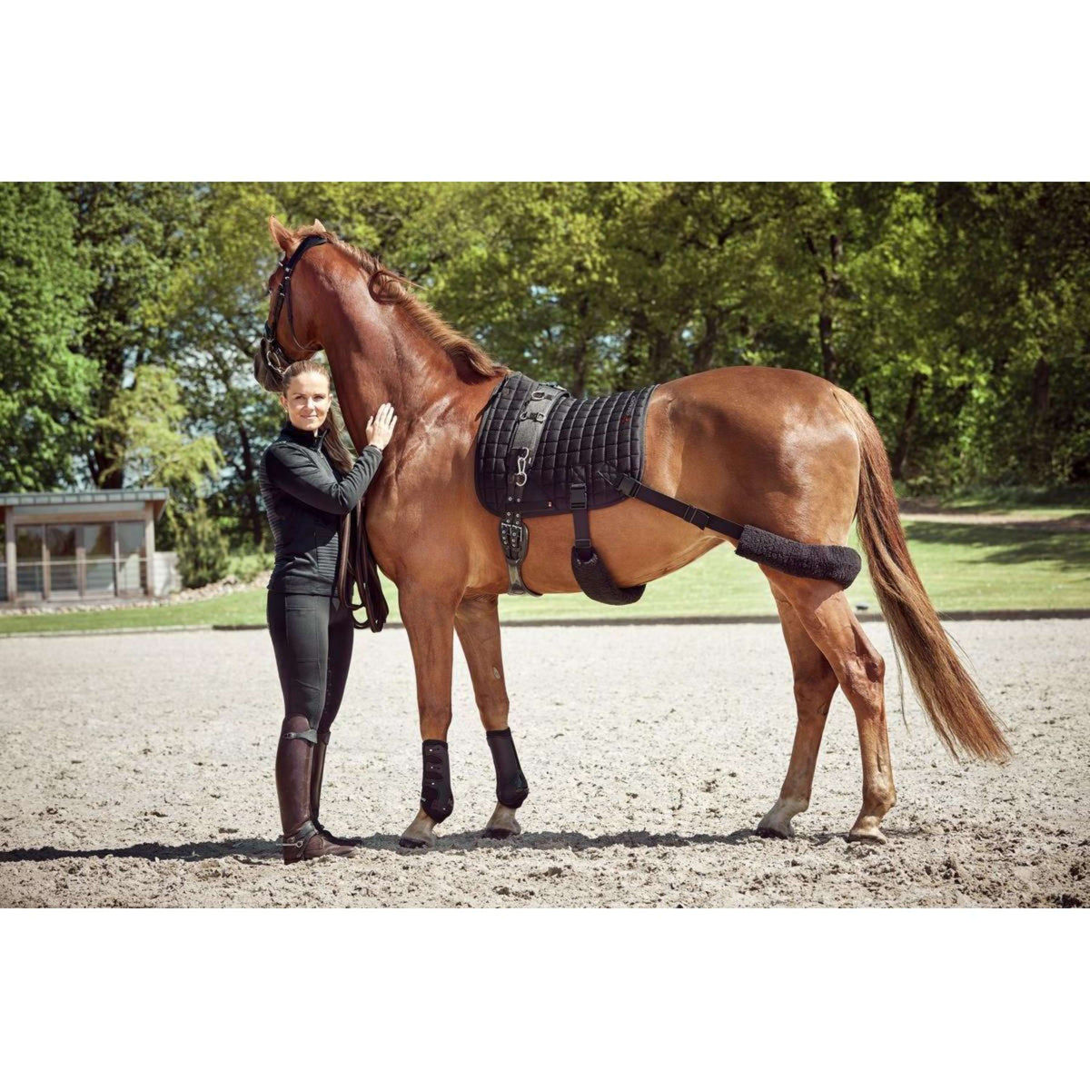 Catago Mantilla FIR-Tech con Elástico Multiusos Negro