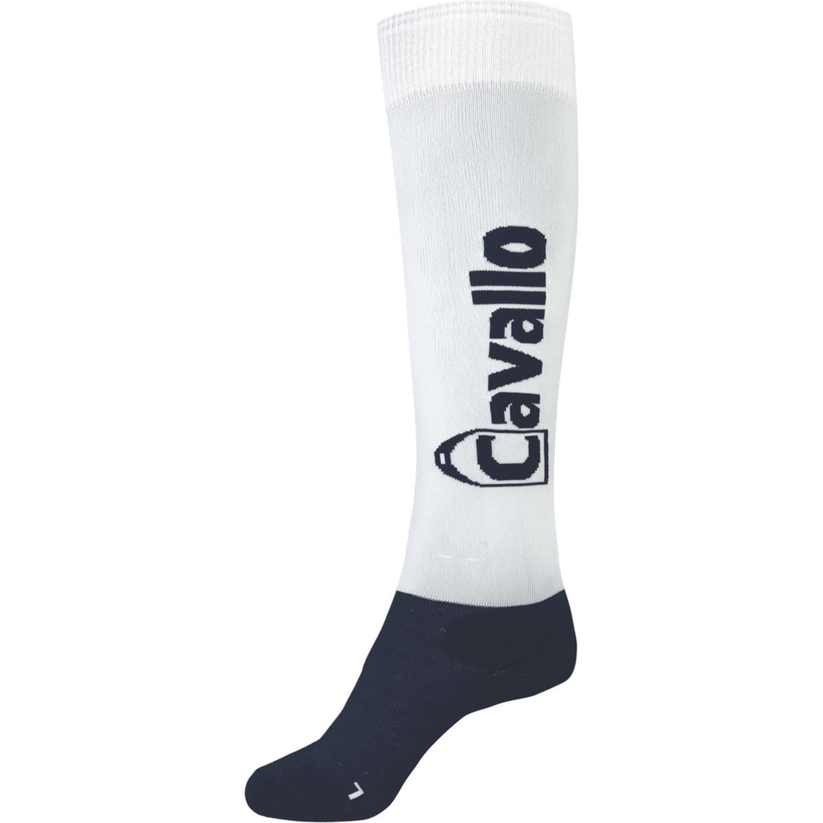 Cavallo Calcetines SIMO C Blanco/Azul oscuro