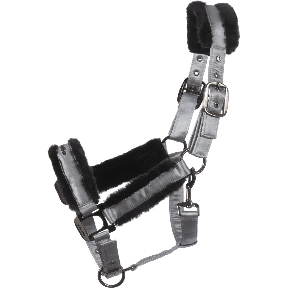 Cavallo Cabezada CavalJero Plata gris