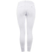 Cavallo Pantalones Dristy Grip Mobile Softshell Knee Grip Funcional Mujer Blanco