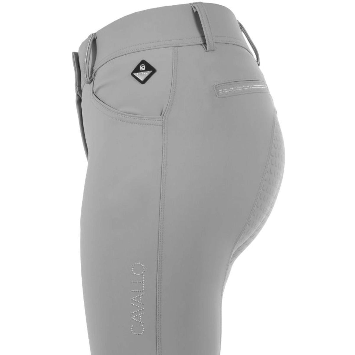 Cavallo Pantalones CavalCuna Grip Mobile Full Grip Plata gris