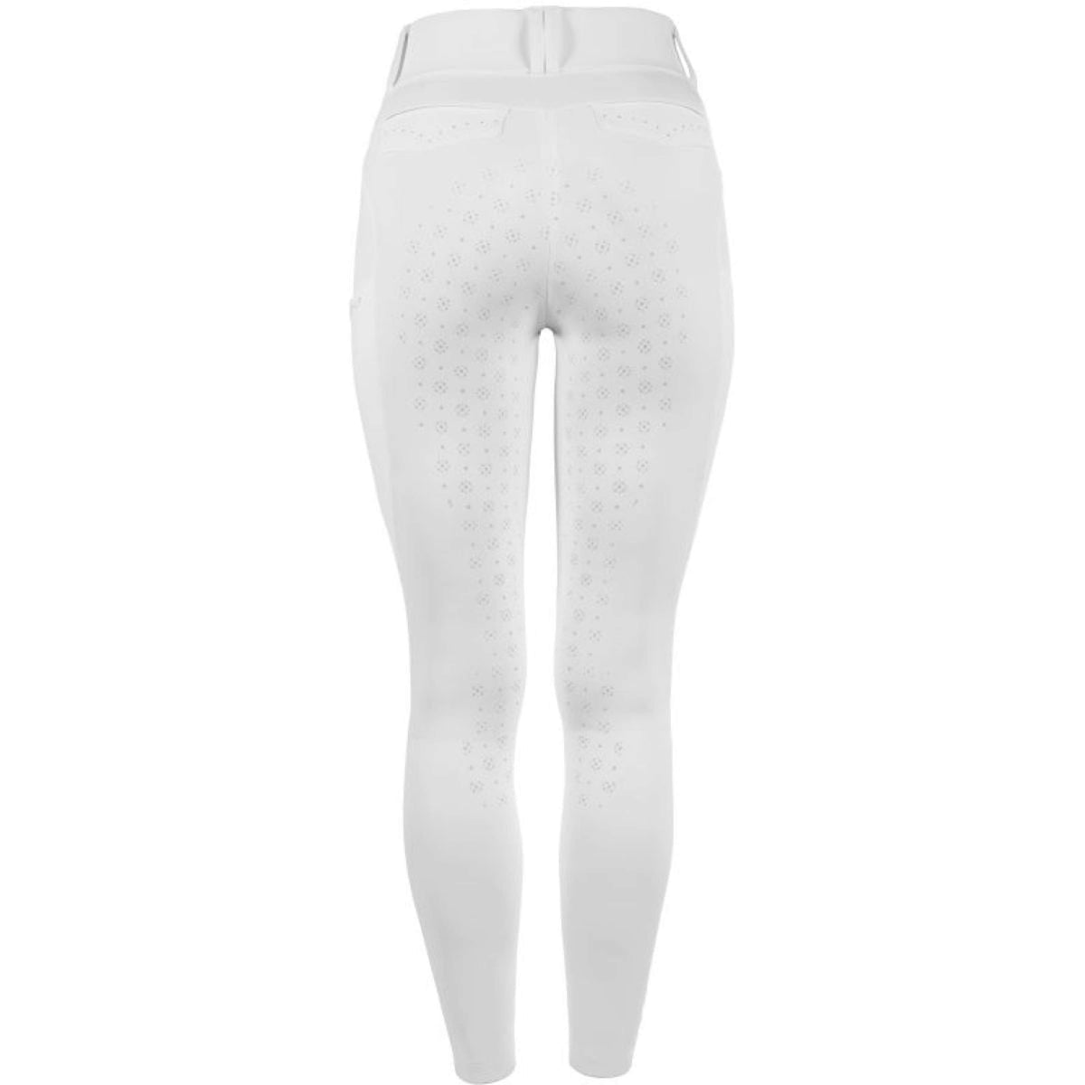 Cavallo Legging de Equitación CavalCandera Grip Mobile Blanco