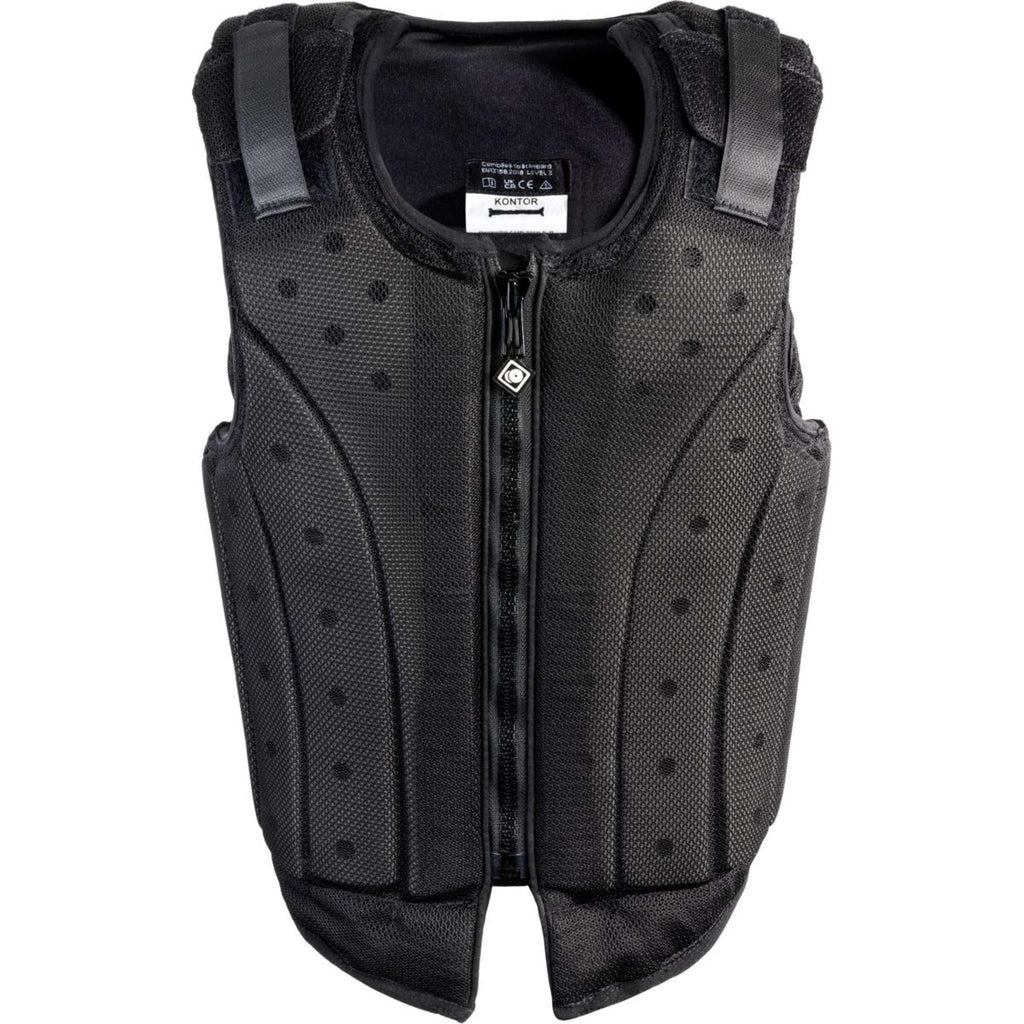 Charles Owen Protector corporal Kontor para Adultos Negro