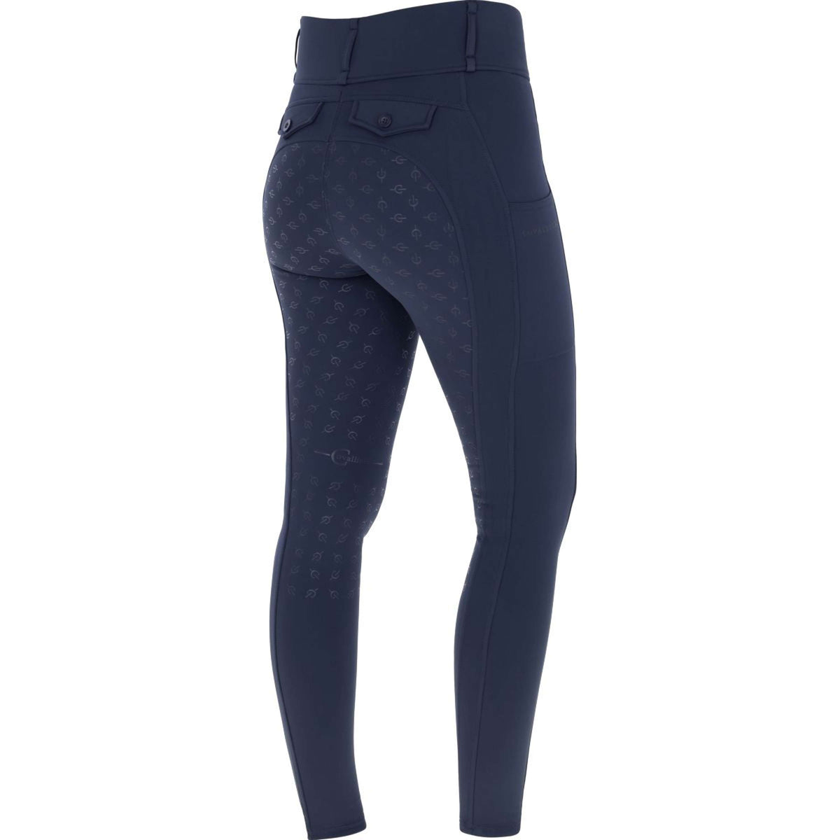 Covalliero Legging de Equitación AW24 Full Grip Dark Navy