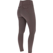Covalliero Legging de Equitación AW24 Full Grip Cafe Marron