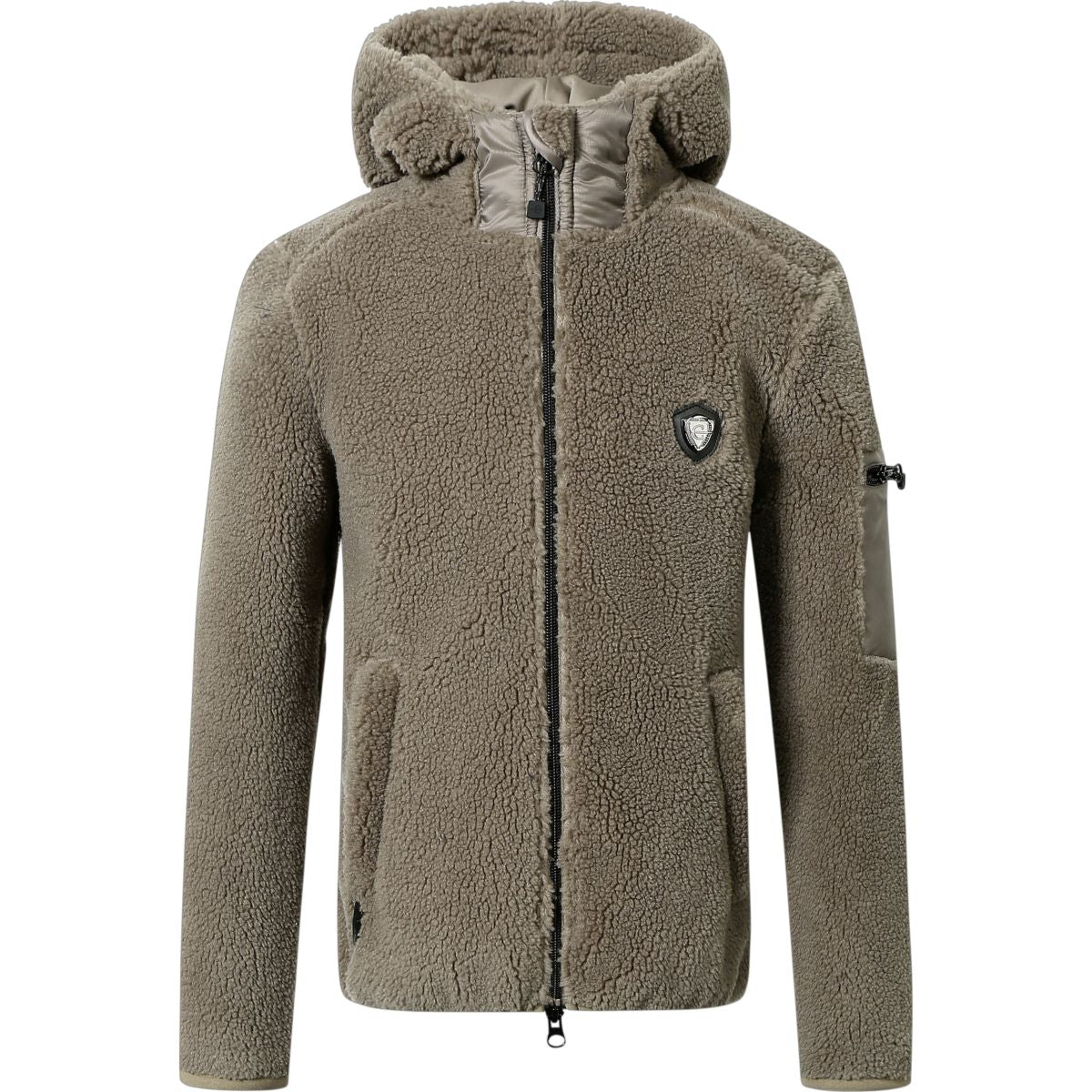 Covalliero Sudadera con capucha y cremallera AW24 Niños Topo