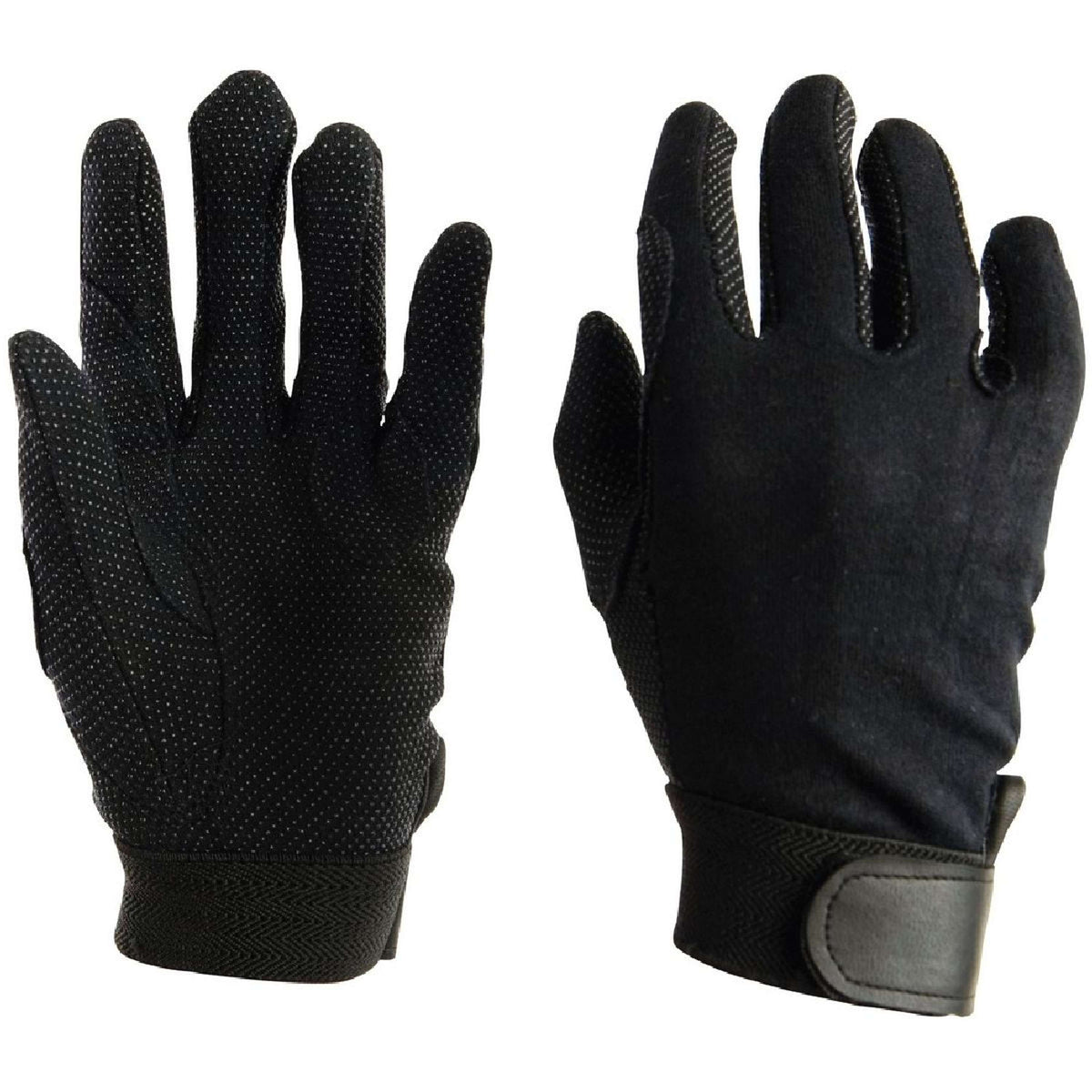 Dublin Guantes de Equitación Track Negro