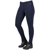 Dublin Pantalón de Equitación Supa-Fit Pull Up Knee Patch Jodhpurs Marino