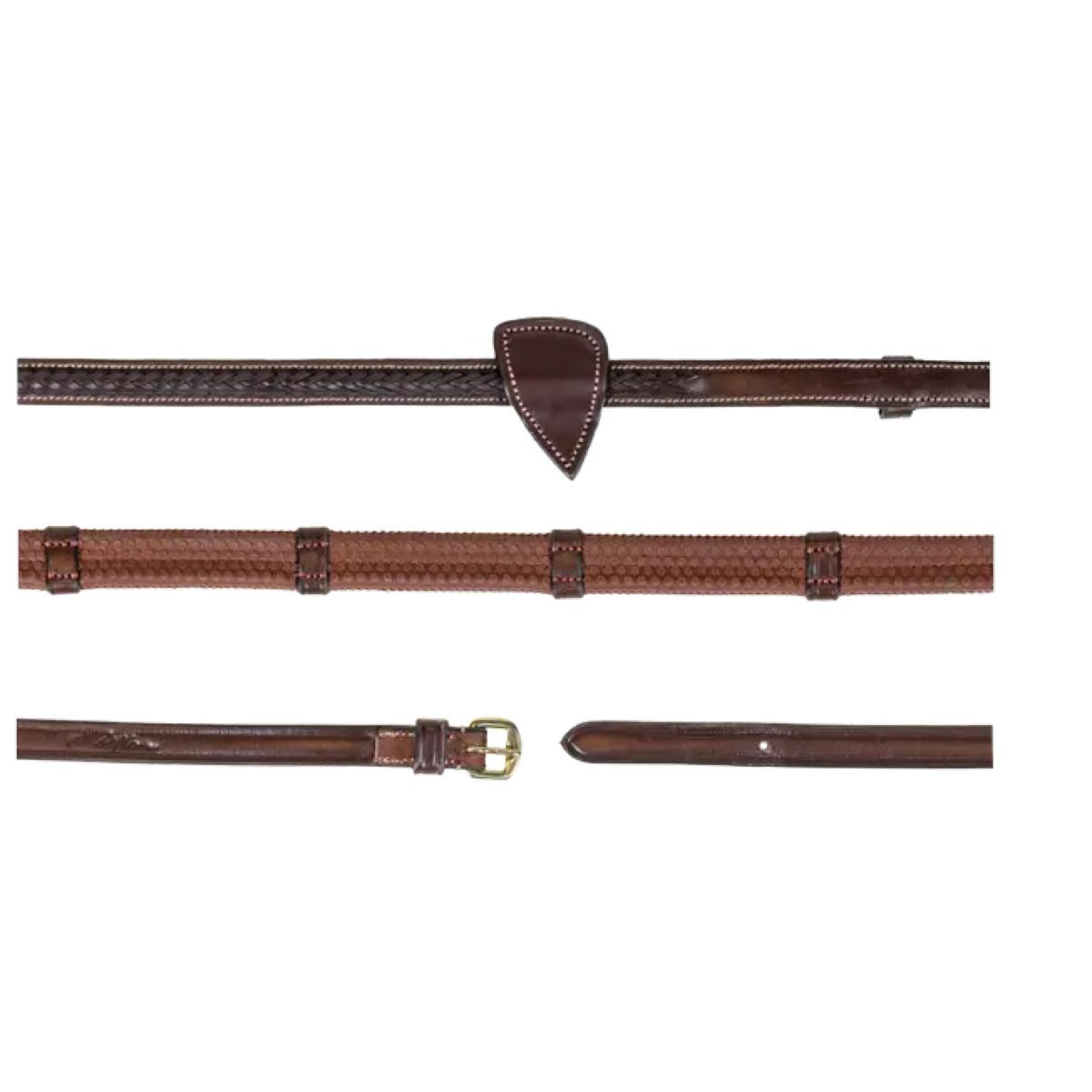 Dyon Riendas 1/2 Rubber Marron