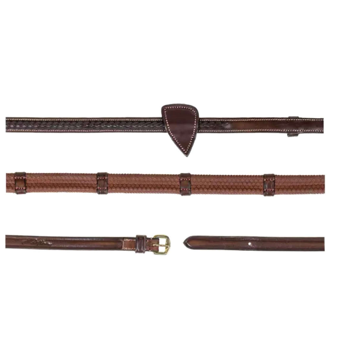 Dyon Riendas 1/2 Rubber Marron