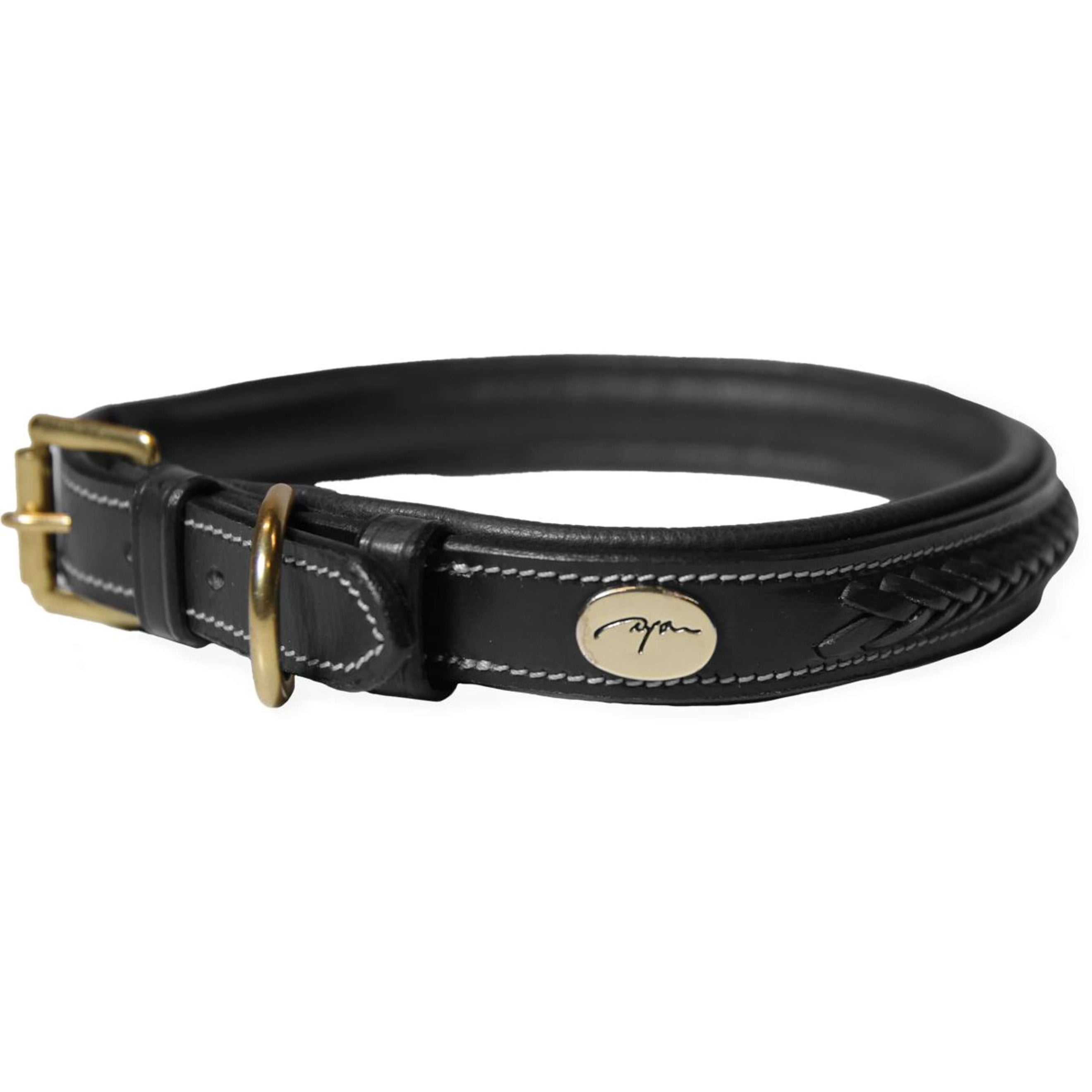 Dyon Halsband Trenzado Marron