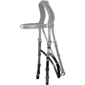 Dyon Piezas de Carrillera Hackamore Negro