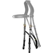 Dyon Piezas de Carrillera Hackamore Negro